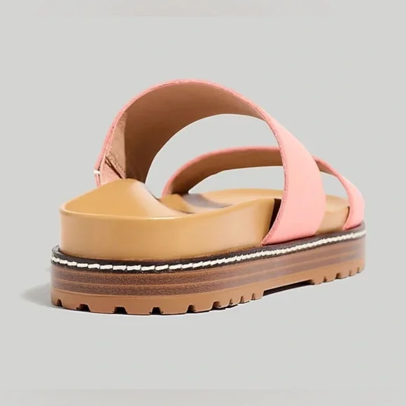 NEW Madewell The Charley Double-Strap Slide Sandal - Picture 3 of 6